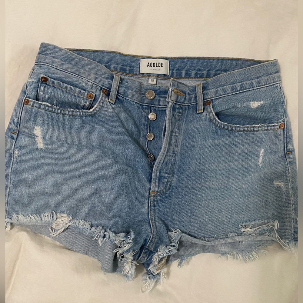 AGOLDE Parker Shorts